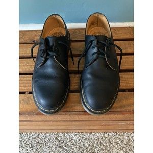 Dr Martins Air Wair men's black leather Oxford shoes size 7